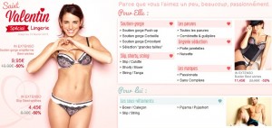 Saint Valentin Auchan Lingerie