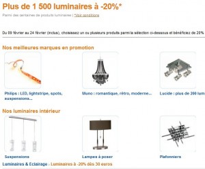 CODE PROMO AMAZON ! 20% sur les luminaires