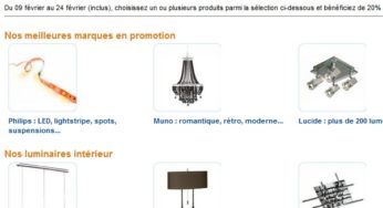 CODE PROMO AMAZON ! 20% sur les luminaires