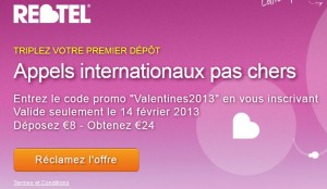 CODE PROMO REBTEL SAINT VALENTIN