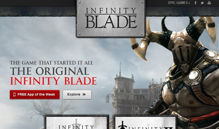 Gratuit jeu Infinity Blade pour iPhone et iPad (1 semaine seulement)