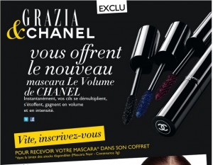 Mascara Chanel Le Volume gratuit 