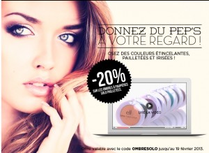 Code promo maquillage chez ELF (EyesLipsFace)