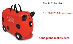 Valise enfant Truki pas chere