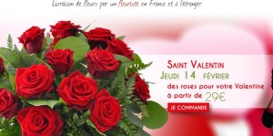 Pas chere Saint Valentin Fleurs 123fleurs