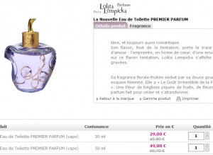 PROMO ! Lolita Lempicka la Nouvelle Eau de Toilette PREMIER PARFUM 30ml à 29,95 euros seulement