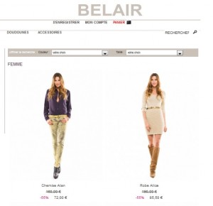 Soldes Bel Air Paris! Plus d’une centaine de vêtements femme à moins 55% 