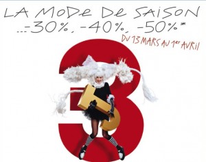 3J Galeries Lafayette moins 50%