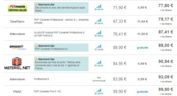 Moitié prix ! PDF Converter Professional 8.0 à seulement 49,99 euros – Vente Flash