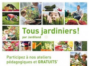 Ateliers jardinage gratuits en magasin Jardiland