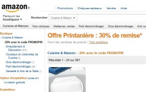 Code promo Amazon 30% de réduction sur articles Rangements, Salle de Bain, Repassage