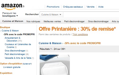 Code promo Amazon 30% de réduction sur articles Rangements, Salle de Bain, Repassage…