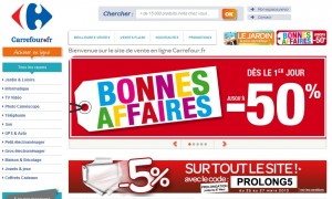 Dernier jour Code promo 5% sur Carrefour.fr