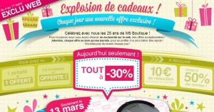 Moins 30% sur tout M6 Boutique - Aujourd’hui seulement ! 