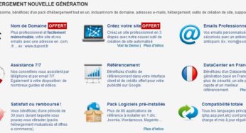 1 an d’hébergement gratuit chez Netissime