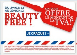 TVA offerte Beauty Success