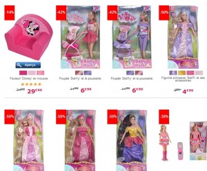 Vente flash jouets KIABI