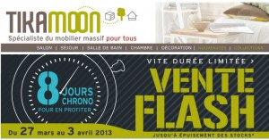 Vente flash Tikamoon de -40 à -69% sur 20 meubles 