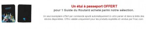 1 guide Routard achete = 1 Protege Passeport gratuit