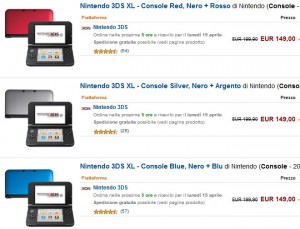 console 3DS XL Nintendo