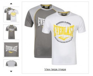 2 T-shirts Everlast pour moins de 13 euros (port inclus)