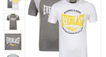 2 Polos ou T-shirts Everlast pour moins de 13 euros (port inclus)