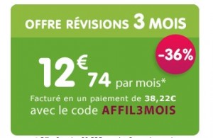 3 mois de révisions chez Maxicours à moins de 40 euros (12,74euros/mois)