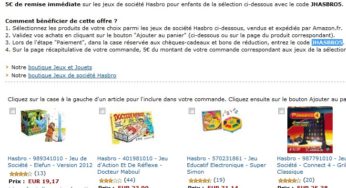 5 euros de réduc immédiate jeux Hasbro (Docteur Maboul, Elefun, Simon, Bourricot, Puissance 4, Battleship 2013)