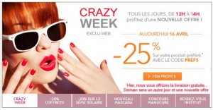 Code promo flash ! moins 20% chez Nocibé jusqu’à 14h