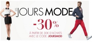 Code promo moins 30 pourcents sur la mode chez Amazon