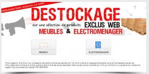 DESTOCKAGE CONFO