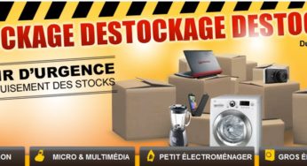 Déstockage Boulanger (dans la limite des stocks jusqu’au 5 mai)