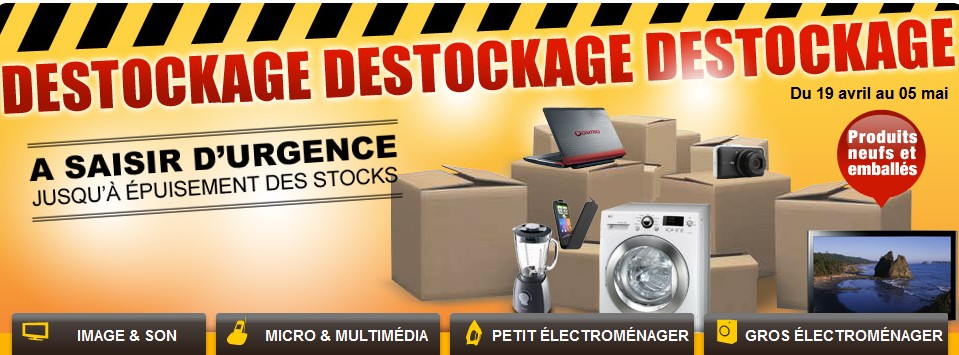 destockage electromenager 93