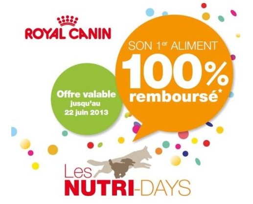100% remboursé Royal Canin Breed Health Nutrition en animalerie