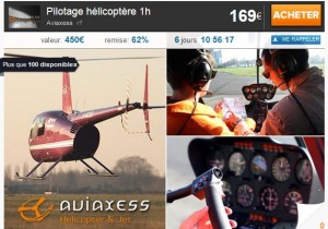 Pilotage helicoptere pas cher