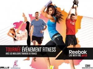 Bon plan Fitness gratuit - Reebok Live With Fire Tour