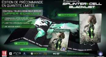 Bonus Précommande: Splinter Cell : Blacklist = Steelbook gratuit (PS3, Xbox, PC)