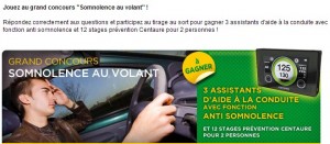 CONCOURS : Gagner 1 assistant d'aide à la conduite ou stage prévention Centaure 