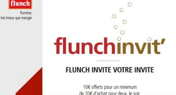 Coupon 10 euros de réduction Flunch (mini 20 euros achat et 2 personnes)