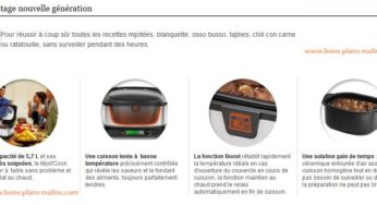 Promo Mijoteur Mijot’cook SEB à 75 euros (port inclus) – vendu 100 euros et plus ailleurs