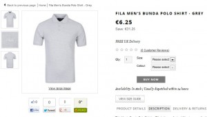 polo fila PROMO