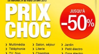 Moitié prix Tondeuses et Sèches cheveux Calors et Pese personne Tefal chez Auchan