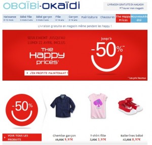 promo okaidi obaibi moitie prix