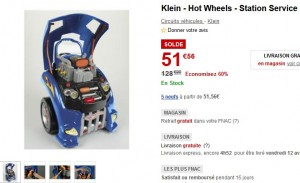 soldes Klein - Hot Wheels - Station Service