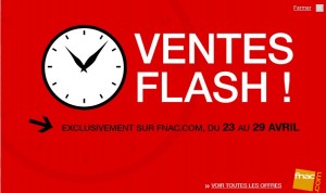 vente flash FNAC