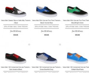 30 euros les Vans enfants (livraison gratuite)