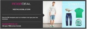 35 euros les 70 euros de réduction Men Look