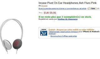 Moins de 9 euros le casque Incase Pivot au lieu de plus 59,95 euros (livraison gratuite)