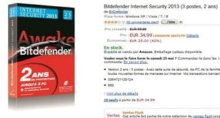 35 euros ! Bitdefender Total Security 2013 (licence 2 ans, 3 postes)