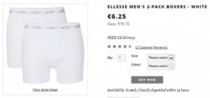 PROMO BOXERS HOMME ELLESSE